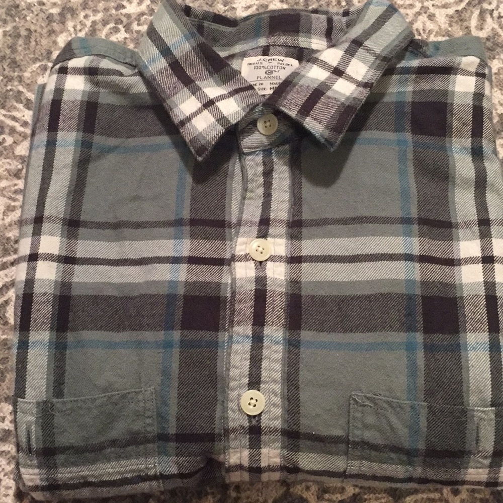 J. Crew Flannel Button Down